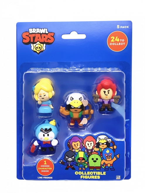 Brawl Stars 1 serijos figūrėlių rinkinys – 5 figūrėlės
