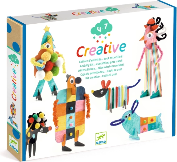 Djeco Friends and Dogs Creative Set