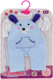 Lėlių drabužiai 36–46 cm – smėlinukas ir marškinėliai