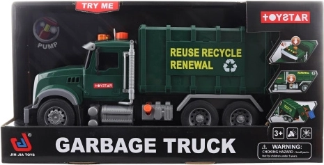 Battery-Powered Garbage Truck with Sounds