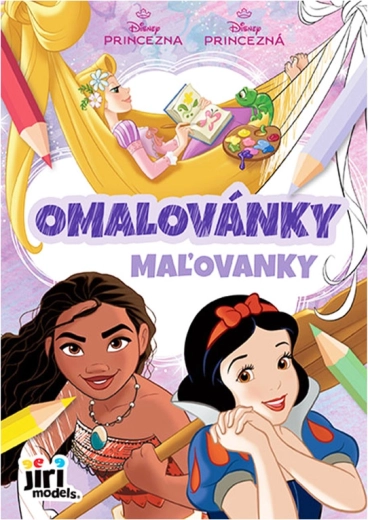 Spalvinimo knygelė A5 DISNEY princesės