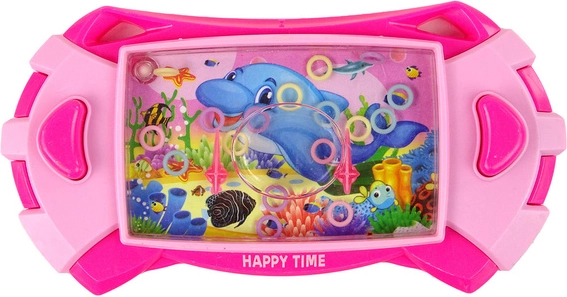 Vandens įgūdžių žaidimas „Delfinas“ rožinė konsolė