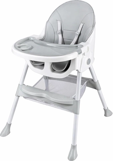 Baby Mix Nora High Chair – Grey