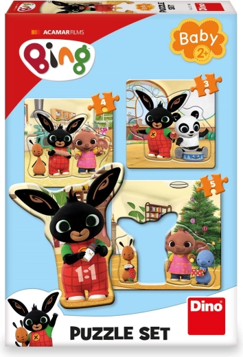 Baby Puzzle Bing and Friends 3-in-1 (3, 4, 5 pieces)