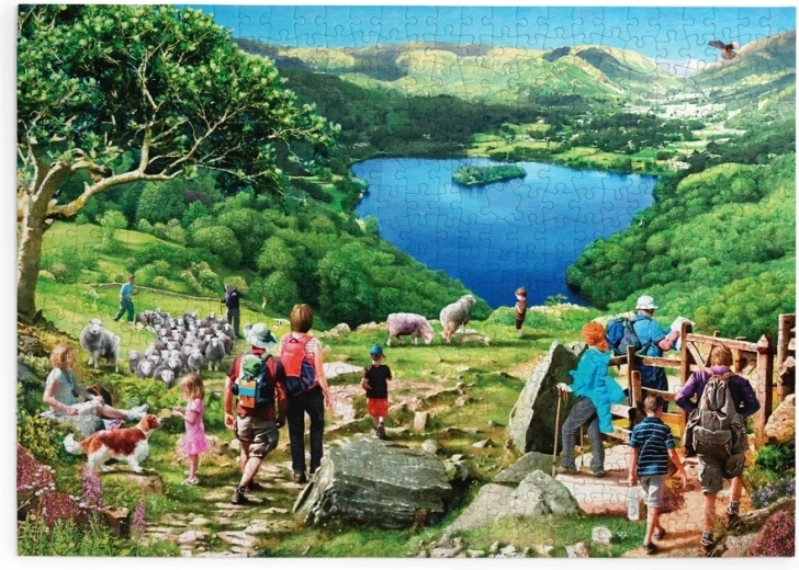 House of Puzzles Lake View – puzzle with 500 large pieces