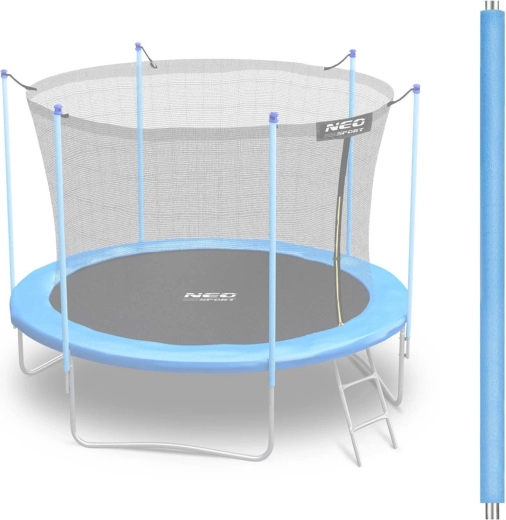 Viršutinė trampolino stulpo dalis su vidiniu tinklu 6 ft, mėlyna Neo‑Sport