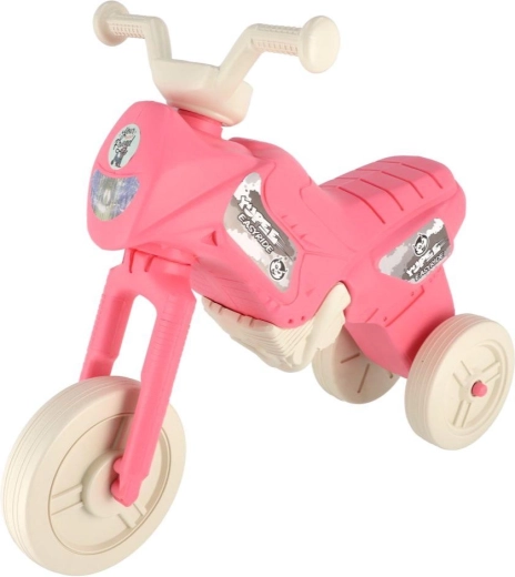 Yupee Enduro paspirtukas (stumiamas) pastelinių rožinių spalvų