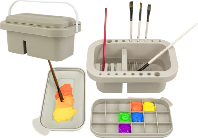 Šepetėlių plovimo ir laikymo organizatorius