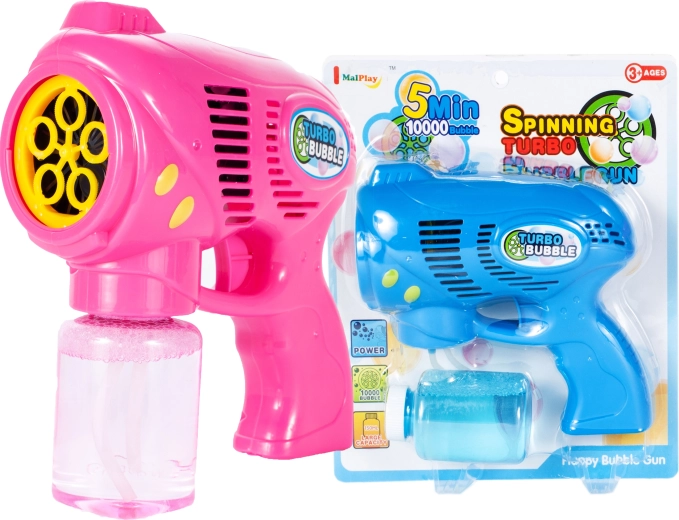 Burbulų pistoletas su talpykla ir dideliu našumu