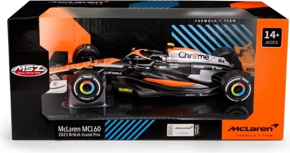 McLaren MCL60 British GP Car Model in 1:24 Scale