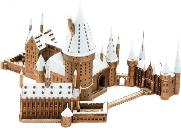 Metal Earth 3D dėlionė Harry Potter: apsnigtas Hogvartso pilies modelis