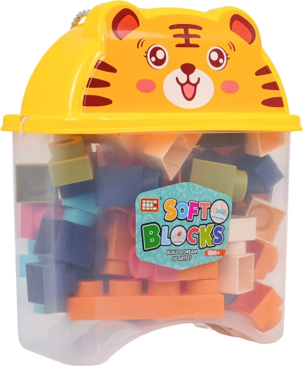 Set of Soft Blocks 44 pcs with Tiger Packaging