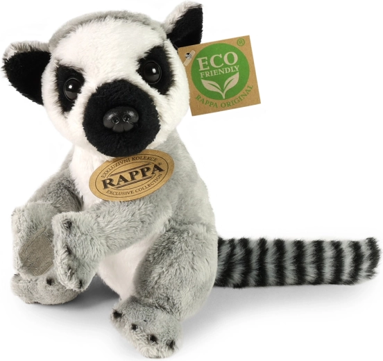 Eco-friendly plush lemur 15 cm