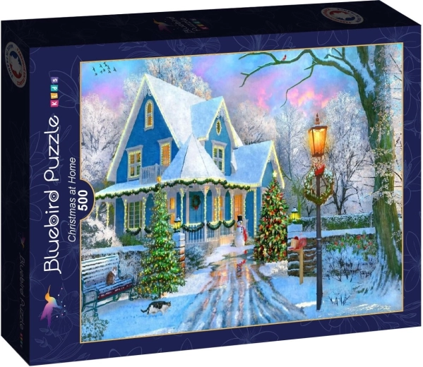 Bluebird puzzle At Home for Christmas 500 pieces - 1 piece