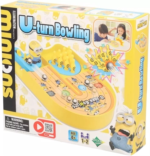 Minions Curved Bowling – family tabletop game without batteries