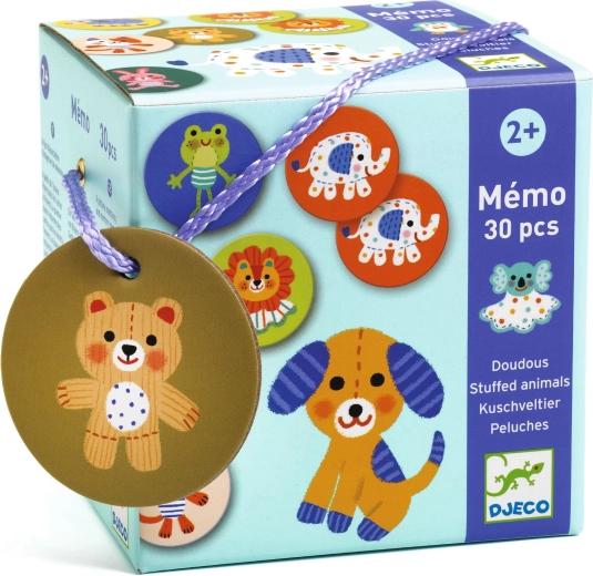 Pexeso Plush Animals DJECO