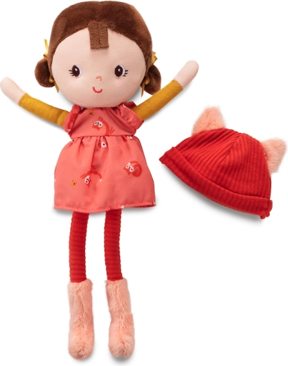Lilliputiens doll Alice 30 cm with fox-eared hood