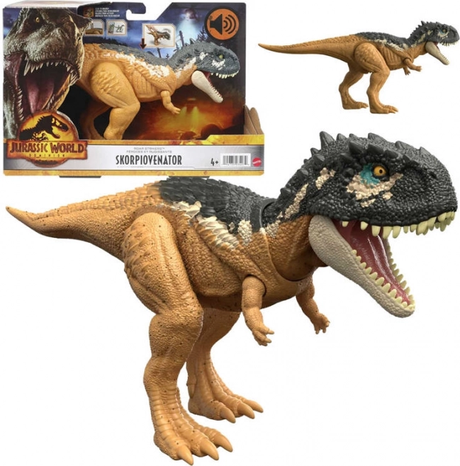 Jurassic World Dominion dinozauras Skorpiovenatorius