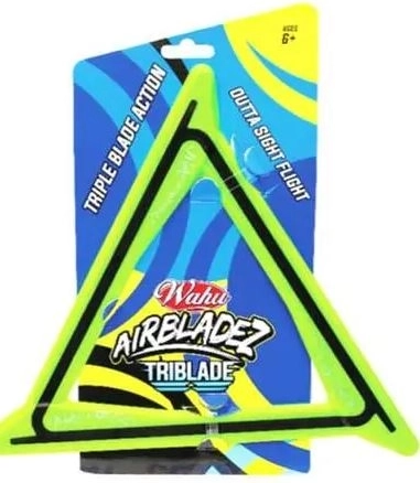 Wahu Phlatball TriBlade green frisbee