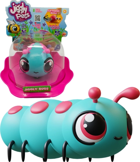 Jiggly Bugs vikšras mėlynas