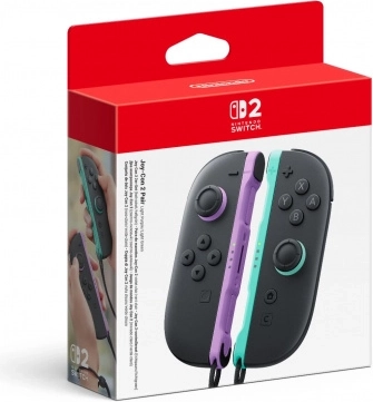 Nintendo Joy-Con 2 šviesiai violetinės ir šviesiai žalios spalvos