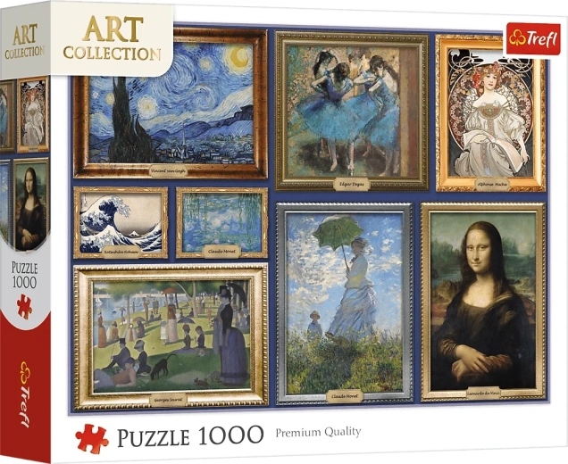 Trefl Puzzle Art Collection: Collection of Masterpieces, 1000 Pieces