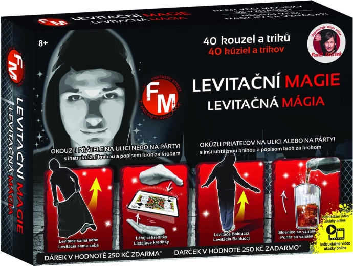 Magijos mokykla – levitacijos magija su 75 triukais + dovana