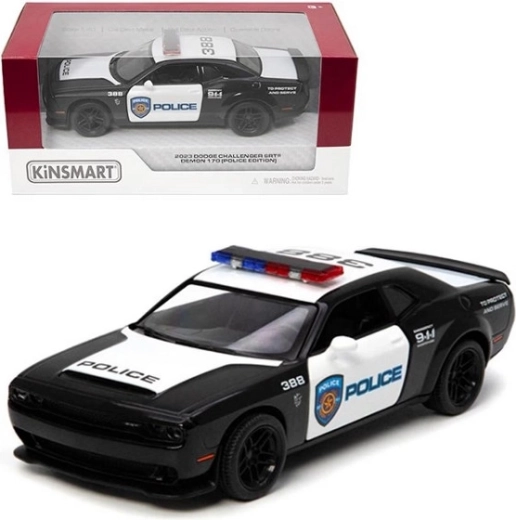 Kinsmart Dodge Challenger Demon Police 2023 1:40
