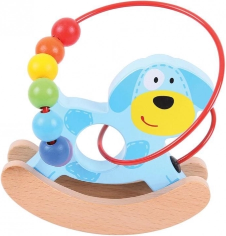Bigjigs Baby motor skills maze rocker dog (non-original packaging)