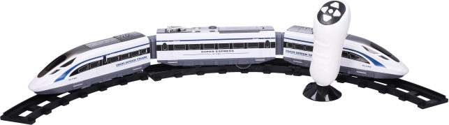 Greitojo traukinio rinkinys su nuotolinio valdymo pultu 84 × 62 cm