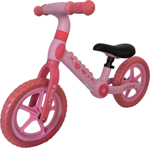 Pink Giraffe Kids Balance Bike with 12" EVA Wheels