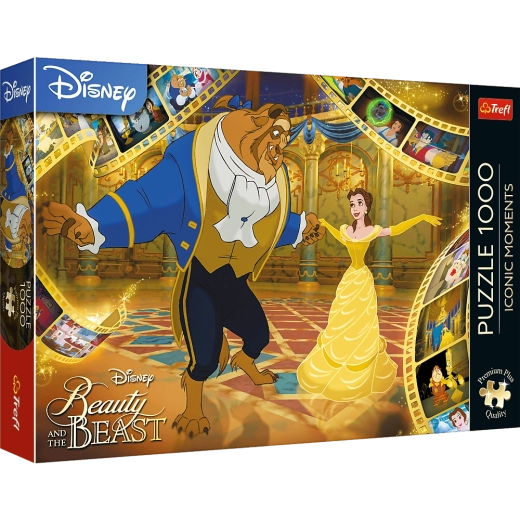 Puzzle TREFL Premium Plus Iconic Moments: Beauty and the Beast 1000 pieces