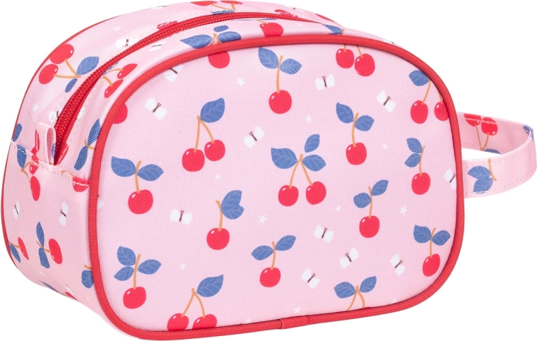 A Little Lovely Company Cherry Toiletry Bag