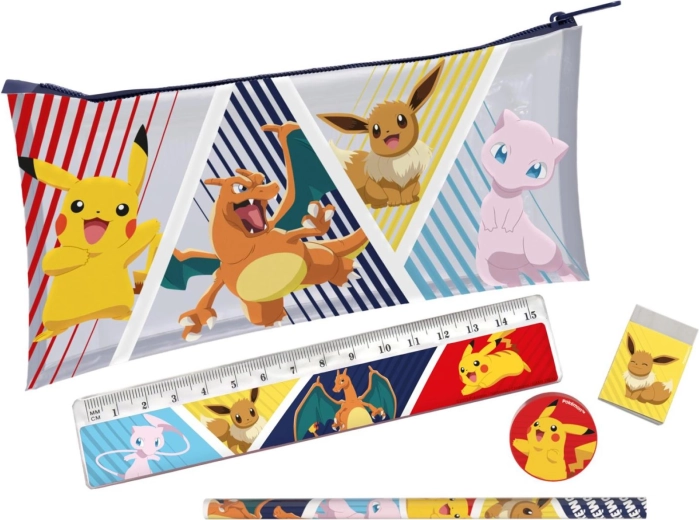 Pokémon penalas su rašymo priemonėmis