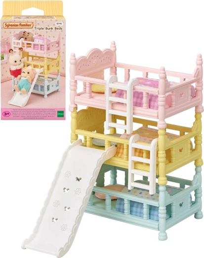 Sylvanian Families three-story bed with slide - 3 pcs