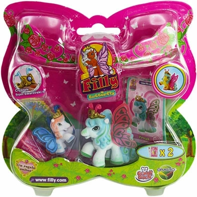 Filly Butterfly family – 2 figurines