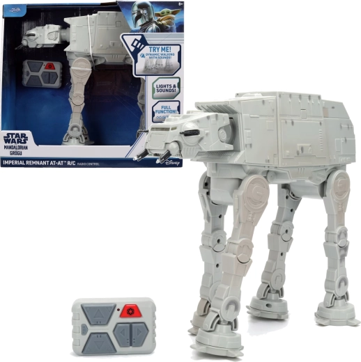 Nuotoliniu būdu valdomas AT-AT Walker Star Wars su šviesomis ir garsais, 33 cm