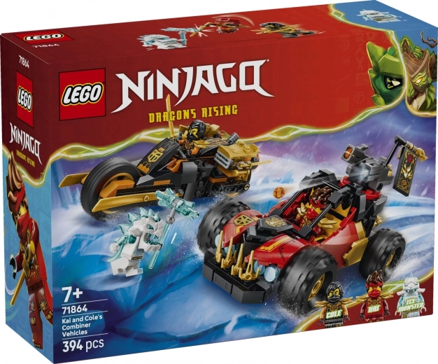 LEGO NINJAGO Kaio ir Colo daugiafunkcės transporto priemonės
