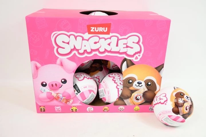 ZURU Snackles pliušinis žaislas siurprizinėje sferoje – 3 serija