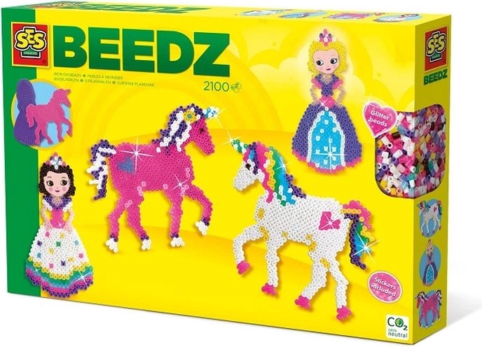 Ses Creative Beedz lyginimo karoliukai – princesės ir vienaragiai