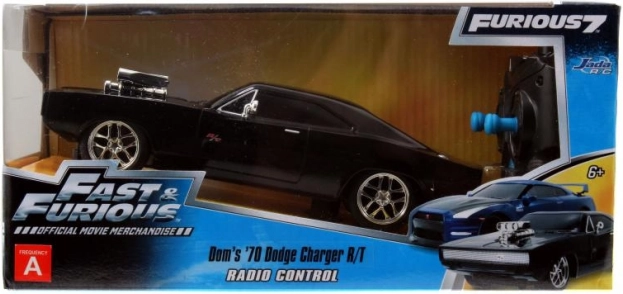 Greiti ir įsiutę RC automobilis Dodge Charger 1970 1:24
