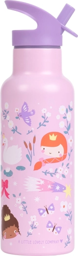 A Little Lovely Company stainless steel drinking bottle 500 ml – princesses