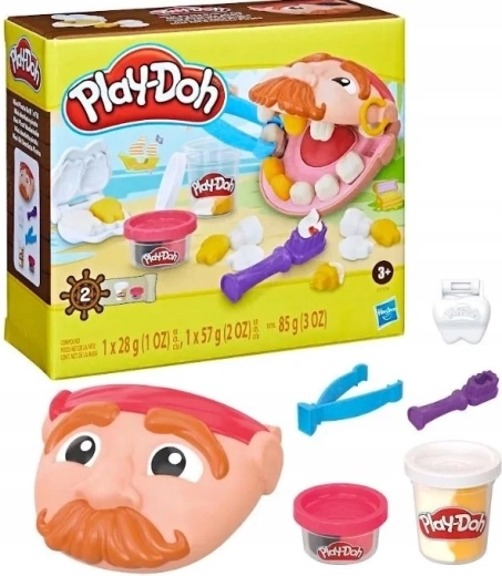 Play-Doh mini odontologas – kūrybinis rinkinys mažiesiems gydytojams