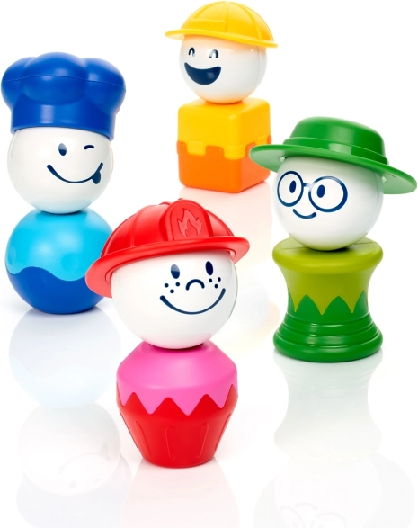 SmartMax Moji pirmieji žmonės – magnetinė konstravimo rinkinė 12 vnt.