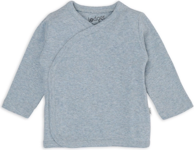 Lodger wrap cardigan melange blue fogg size 68