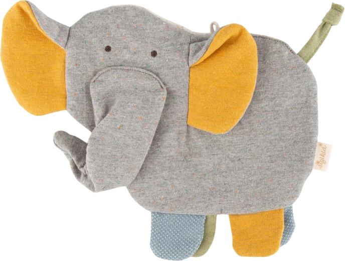 Sigikid Cuddly Elephant with Crinkly Sound