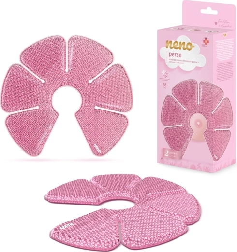 Neno Perse gel warm and cold breast compresses - 2 pcs