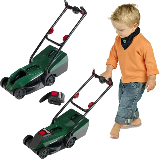 Vaikiška Bosch žoliapjovė žaidimui sodininku – su garso moduliu