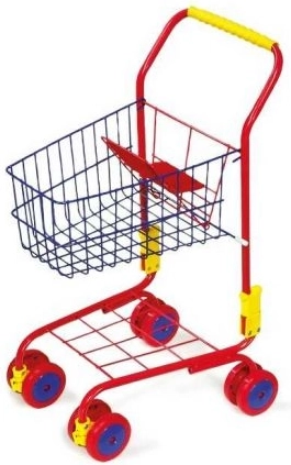 Small Foot Shopping Cart, Red