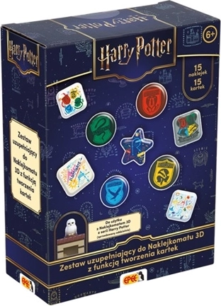 EPEE Naklejkomat 3D Harry Potter papildymo rinkinys